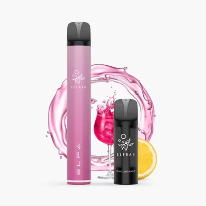 ELFBAR ELFA PRO Starter Kit | Aurora Pink (inkl. Pink Lemonade)