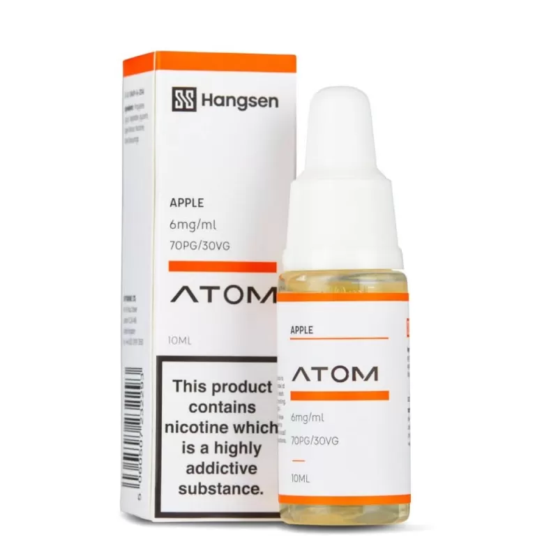 Apple E-Liquid Atom Series by Hangsen (10ml) - 3mg