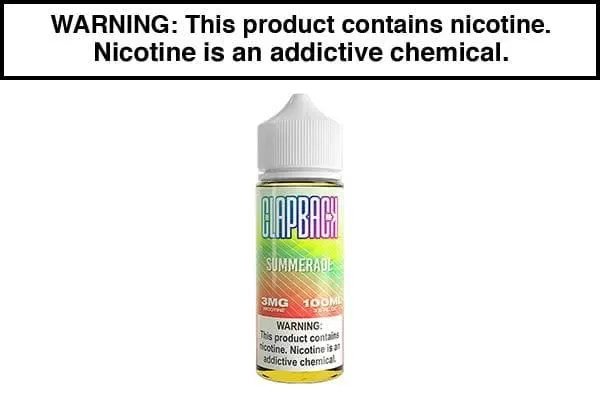 SUMMERADE BY CLAP BACK 100ML - Vapejuice