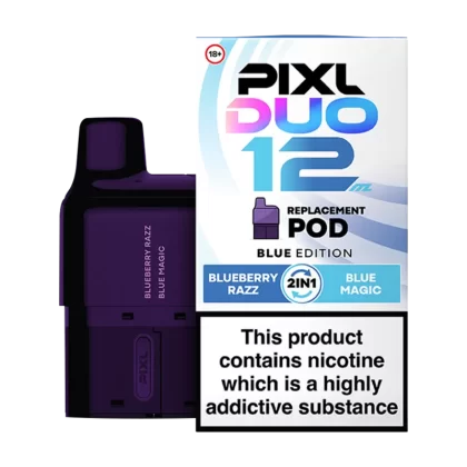 Blue Edition Pixl Duo 12 Refill Pack - Vape Product