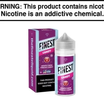 Grape Chew Freeze Candy By Finest E-Liquid Candy Edition 100mL - Vape Product, Vape Product (F300D2)