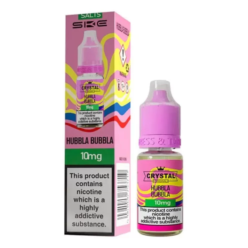 Hubbla Bubbla Nic Salt E-Liquid Original Series by SKE Crystal (10ml)