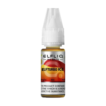 ElfTurbo Ice Elfliq Nic Salt by Elfbar - 10ml - 20mg