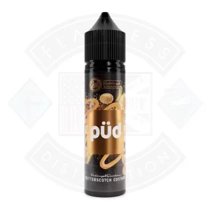PUD Pudding & Decadence Butterscotch Custard 0mg 50ml Shortfill E-Liquid