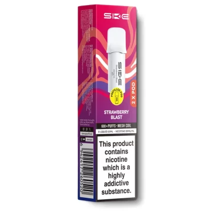 Strawberry Blast SKE 600 Pro Pods - 10 mg/ml