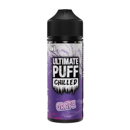 ULTIMATE PUFF CHILLED GRAPE 100ML SHORTFILL E-LIQUID