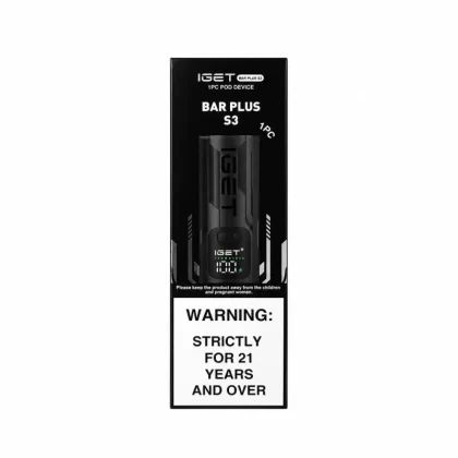 IGET BAR PLUS S3 Device Only (No Pod) - Ozvapeone (AAFF72)