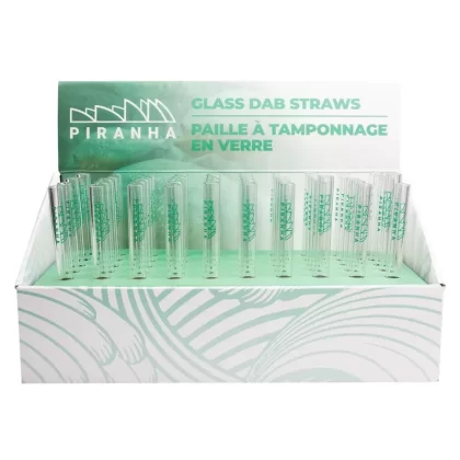 Piranha 5″ Clear 12mm Dab Straw