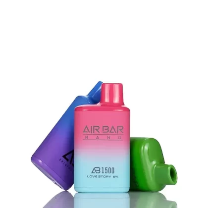 Air Bar Nano 1500 Puff Disposable Vape - 4ml (DISCONTINUED) - Peach Ice