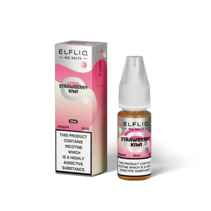 Strawberry Kiwi Nic Salt By Elfliq