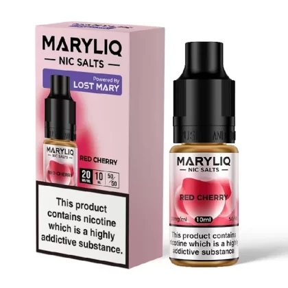 Red Cherry Maryliq Nic Salt E-Liquid by Lost Mary