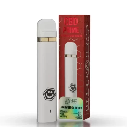 Happy Hemp® CBD Vape 85% – Strawberry Fields 1ml