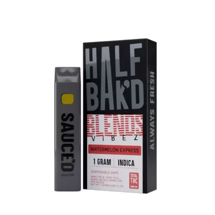 Half Baked Vibez Blends 1G Disposable – THC-B + Delta-8 + CBG