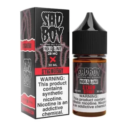 Sadboy Salt E-Liquid Nola Line – Strawberry – 30ml