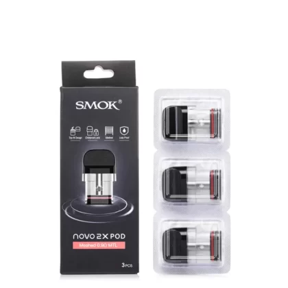 Smok Novo 2X Replacement Pods MTL 2ml - Vape Co
