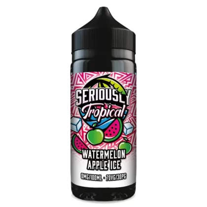 Seriously Tropical Watermelon Apple Ice 100ml Short Fill E Liquid - Vape Product, Vape Product