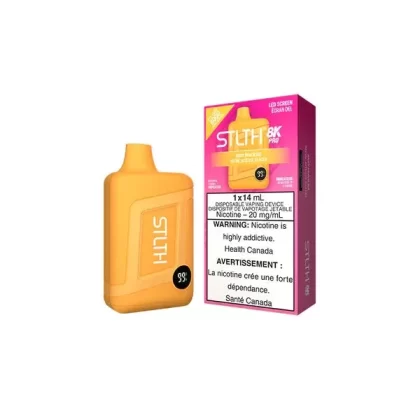 Stlth 8K Pro Disposable Vape – Juicy Peach Ice - Eliquidsupply