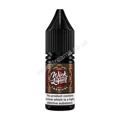 Carnival Nic Salt E-Liquid by Wick Liquor - Vapestreams Co