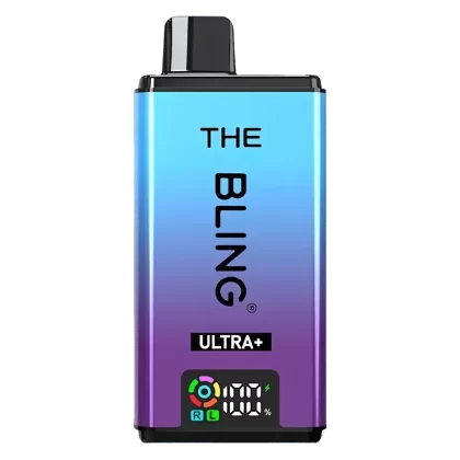 The Bling Ultra Plus 30K Blackcurrant Cotton Candy / Blue Raspberry Prefilled Pod Kit