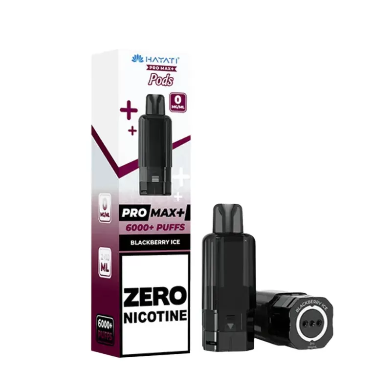Hayati Pro Max Plus 6000 Zero Nicotine Pods - Grape GB - Image 3