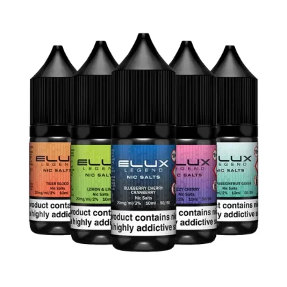 ELUX Legend Nic Salt E-Liquid - Pack of 10 - Apple Peach / 20mg