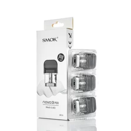 Smok Novo 3 Mesh Pod – 0.8 ohm [3 pack] - Vape Store