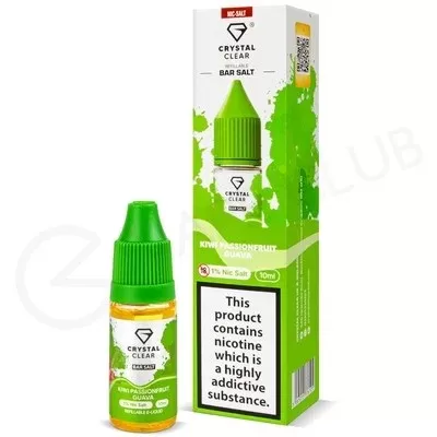 Kiwi Passionfruit Guava Nic Salt E-Liquid by Crystal Clear - Ecigpremium