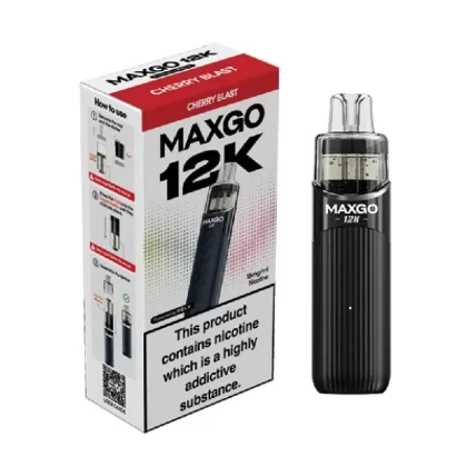 Relx Maxgo 12k Prefilled Pod Kit Cherry Blast - Nicotine Strength#20mg (FCBF54)