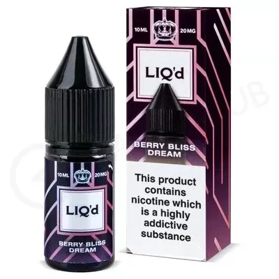 Berry Bliss Dream Nic Salt E-Liquid by Liq’d