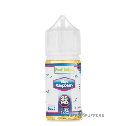 Pod Juice – Blue Raspberry 30mL - Nicotine Strength#35mg>55mg
