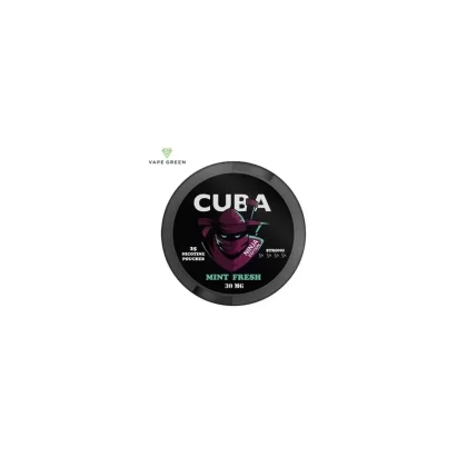 Mint Fresh Ninja Nicotine Pouches by Cuba