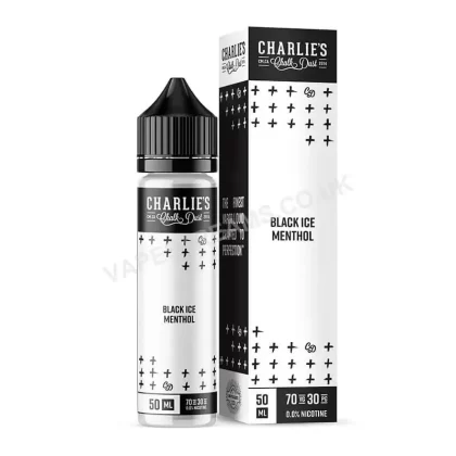 Black Ice Menthol by Charlie’s Chalk Dust E-Liquid - Vapestreams Co