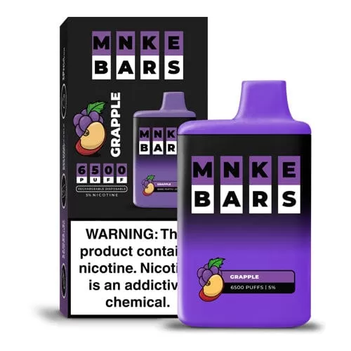 MNKE Bars 6500 Disposable Vape 6500 Puffs - Image 3