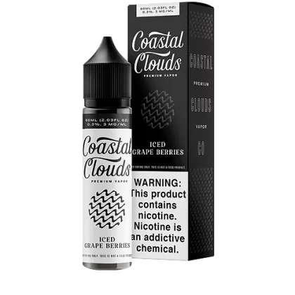 Iced Grape Berries by Coastal Clouds 60ml - Vape Product, Vape Product