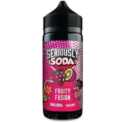 Fruity Fusion Shortfill E-Liquid Seriously Soda Series by Doozy Vape Co (100ml) - 0mg