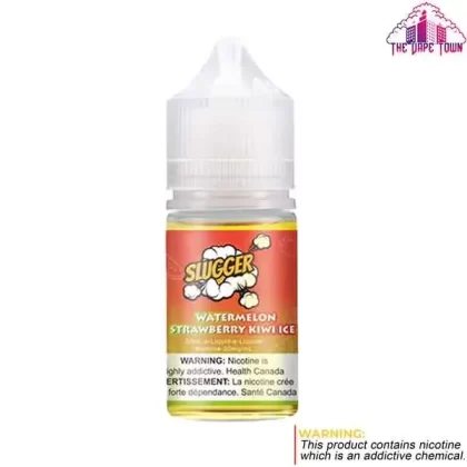 Slugger Watermelon Strawberry Kiwi Ice Nic Salt – 30ml