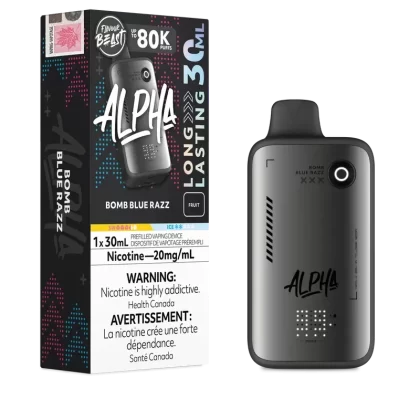 Bomb Blue Razz – Flavour Beast Alpha 80K