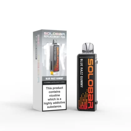 Solobar Boost 15K Prefilled Pods - Blueberry Raspberry