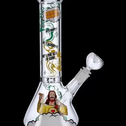 Jay and Silent Bob Beaker Ice Bong – Buddy Christ - Ejuicewarehouse