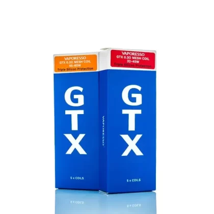 Vaporesso GTX Replacement Coils - Pack of 5 - 0.2 ohm Mesh