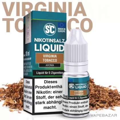 SC Salt Liquid – Virginia Tobacco - Vapebazar
