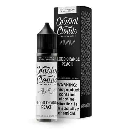 Coastal Clouds - Blood Orange Peach - 60ML E-Liquid - 0MG