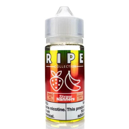 Straw Nanners by Vape 100 Ripe Collection 100mL - 3MG