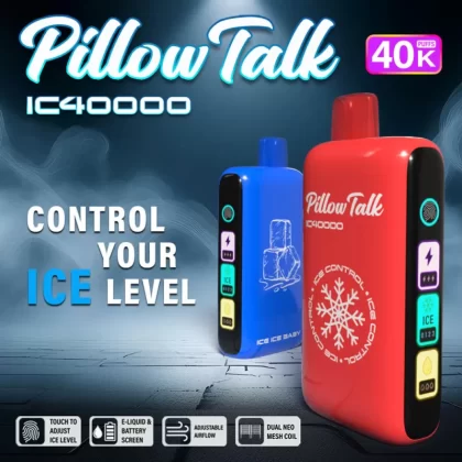 Pillow Talk Ice Control IC40K Disposable Device - 40000 Puffs - Pink Lemonade