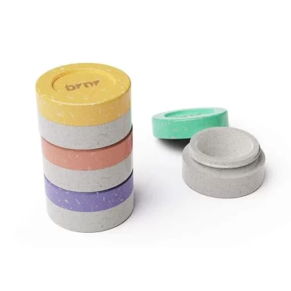 BRNRLab Wax Bins Concentrate Containers (4 Pack) - Single Unit (Less Than Box Qty)