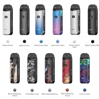 SMOK Nord 50W Pod System Kit - Blue Grey Armor / U.S.A