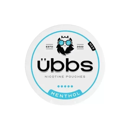 Übbs 14 mg Menthol Max Strength Nikotinbeutel – Packung mit 20 Stück - Vape Store