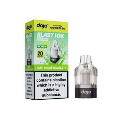 Vaporesso Dojo Blast 10k Lime Pomegranate Pods