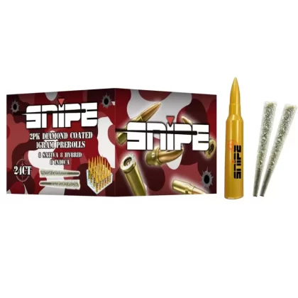 Snipe THCP Diamond Coated Prerolls 1G | 24COUNT