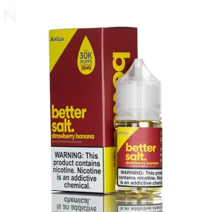 Vapetasia Bettersalt Salt - Strawberry Banana - 30ml - 50mg